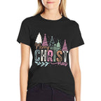 Merry Christ Mas Christmas Christian Faith Jesus Cross  High-quality Stitching T-Shirt