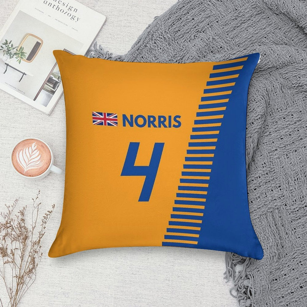 F1 2020 - #4 Norris Soft Durable Construction Throw Pillow
