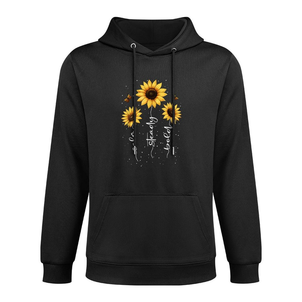 Inspirational Sunflower Floral Cute Flower Nature Lover Unisex Design Hoodie