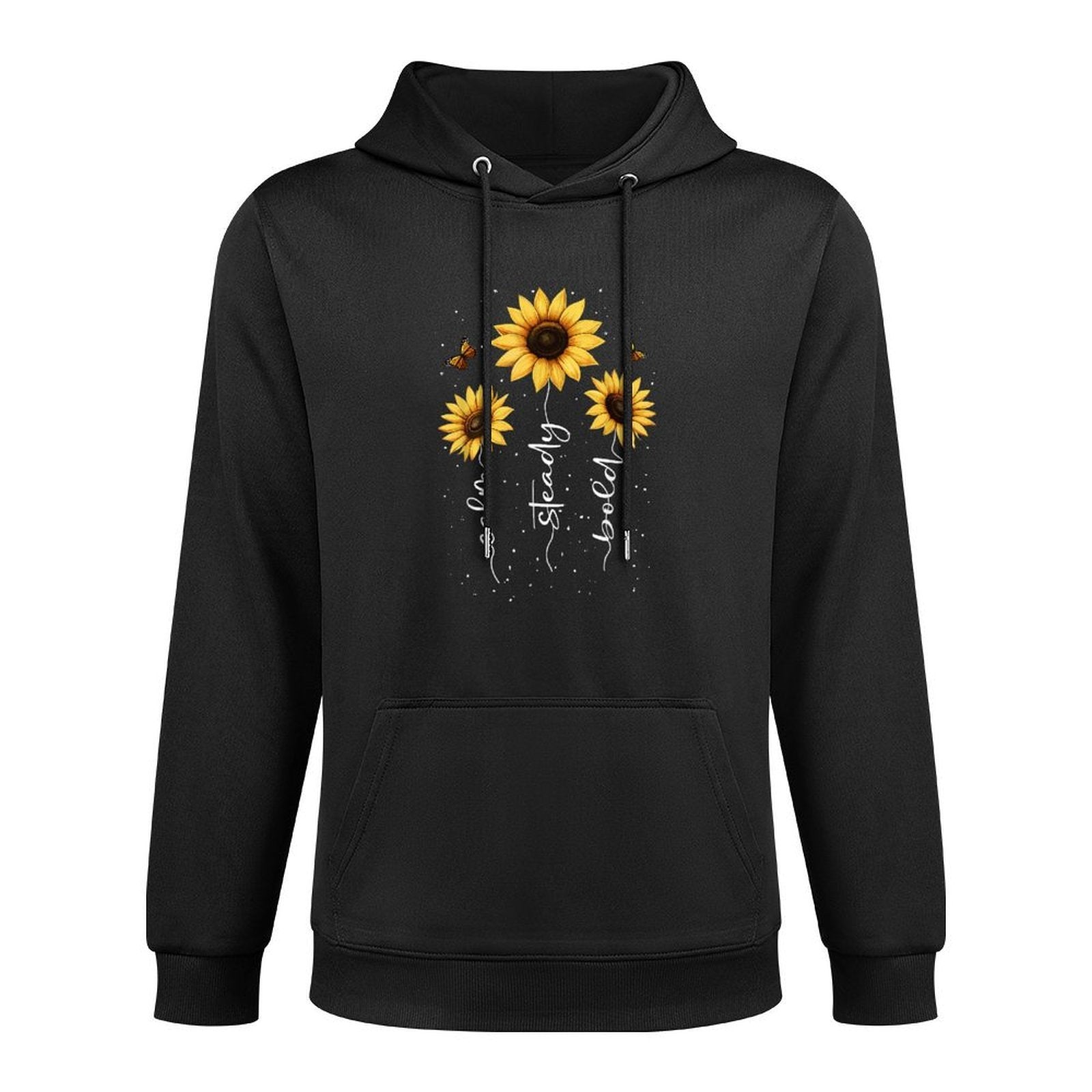 Inspirational Sunflower Floral Cute Flower Nature Lover Unisex Design Hoodie