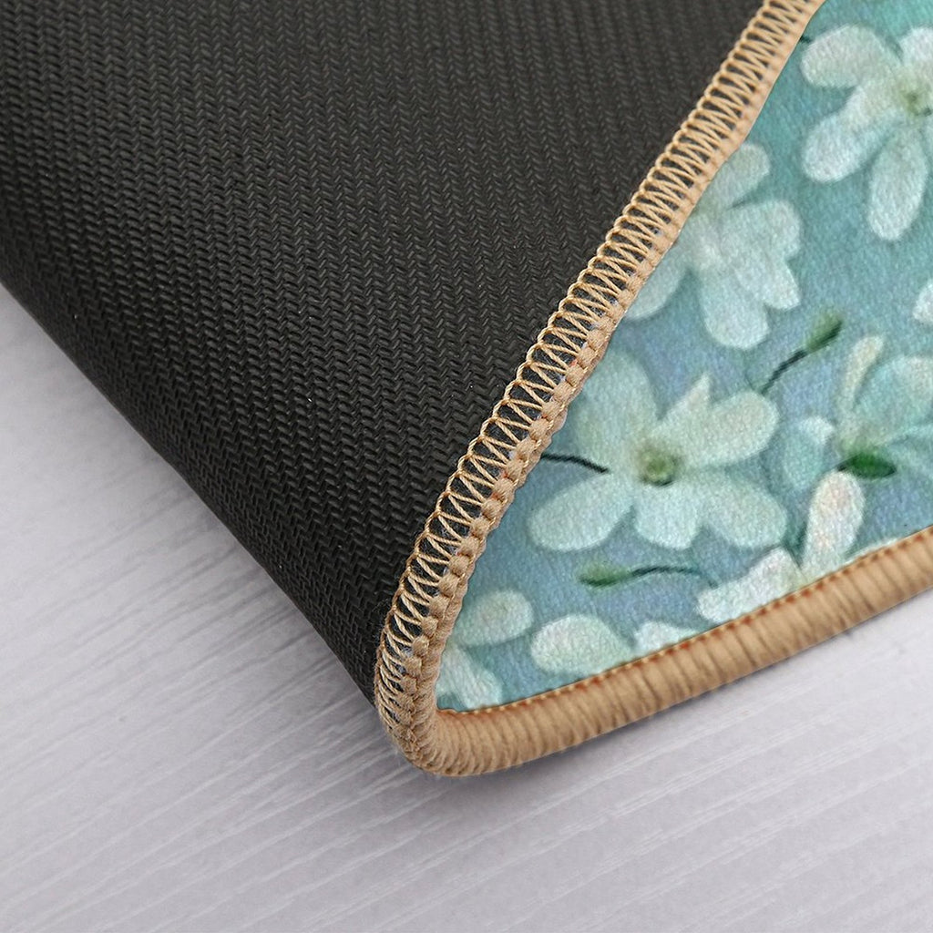 Magnolia Kobus Mint  High-Traffic Bath Mat