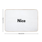 Nice.  Stain-Proof Bath Mat