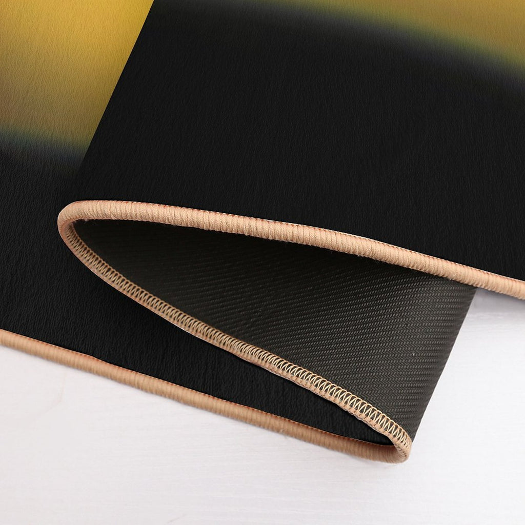 2D Mouse In 3D Cheese  High-Traffic Bath Mat