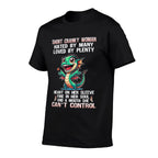 Dragon Short Cranky Woman Hated By Many Loved By Plenty  Cotton T-Shirt