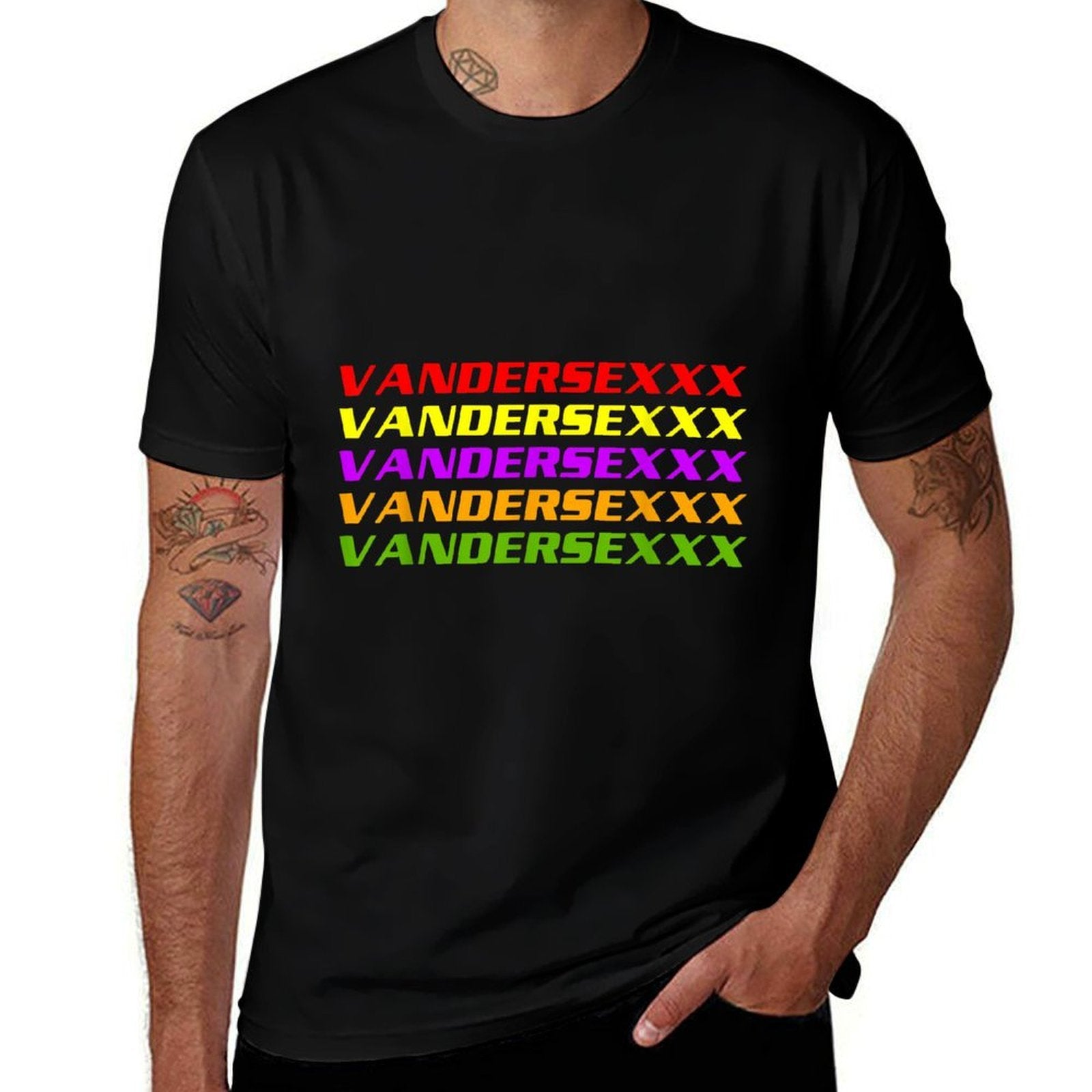 Vandersexxx  Slim-fit Cut T-Shirt
