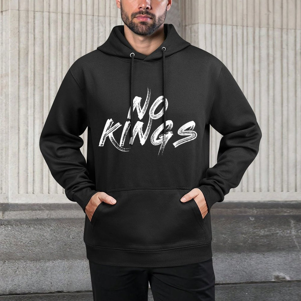 Womens No Kings Proud To Have No King Cotton-Polyester Blend Hoodie