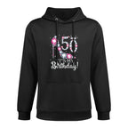 50 It's My Birthday 1972 50Th Birthday Gifts For Ladies Premium Machine Washable Hoodie