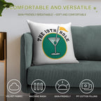 Golf 19th Hole Soft Luxury Feel Throw Pillow