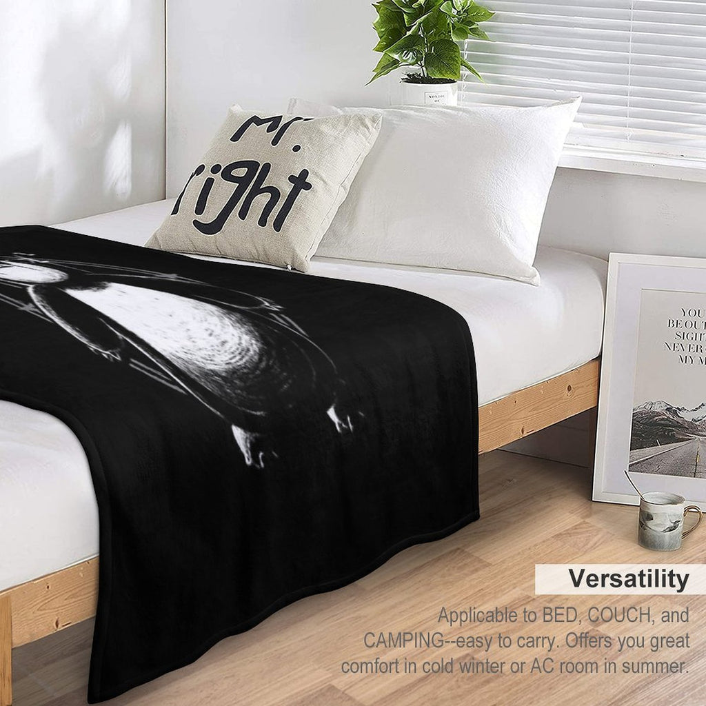 Funny Creature Video Game - Slipknot Metal Music Durable Throw Blanket