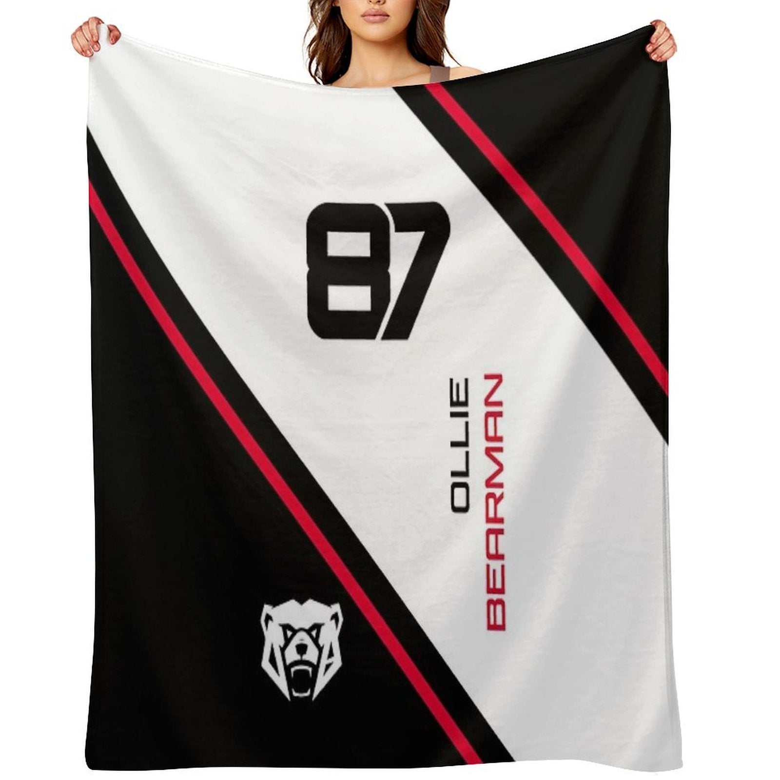 Ollie Oliver Bearman Formula 1 2025 Lightweight Throw Blanket