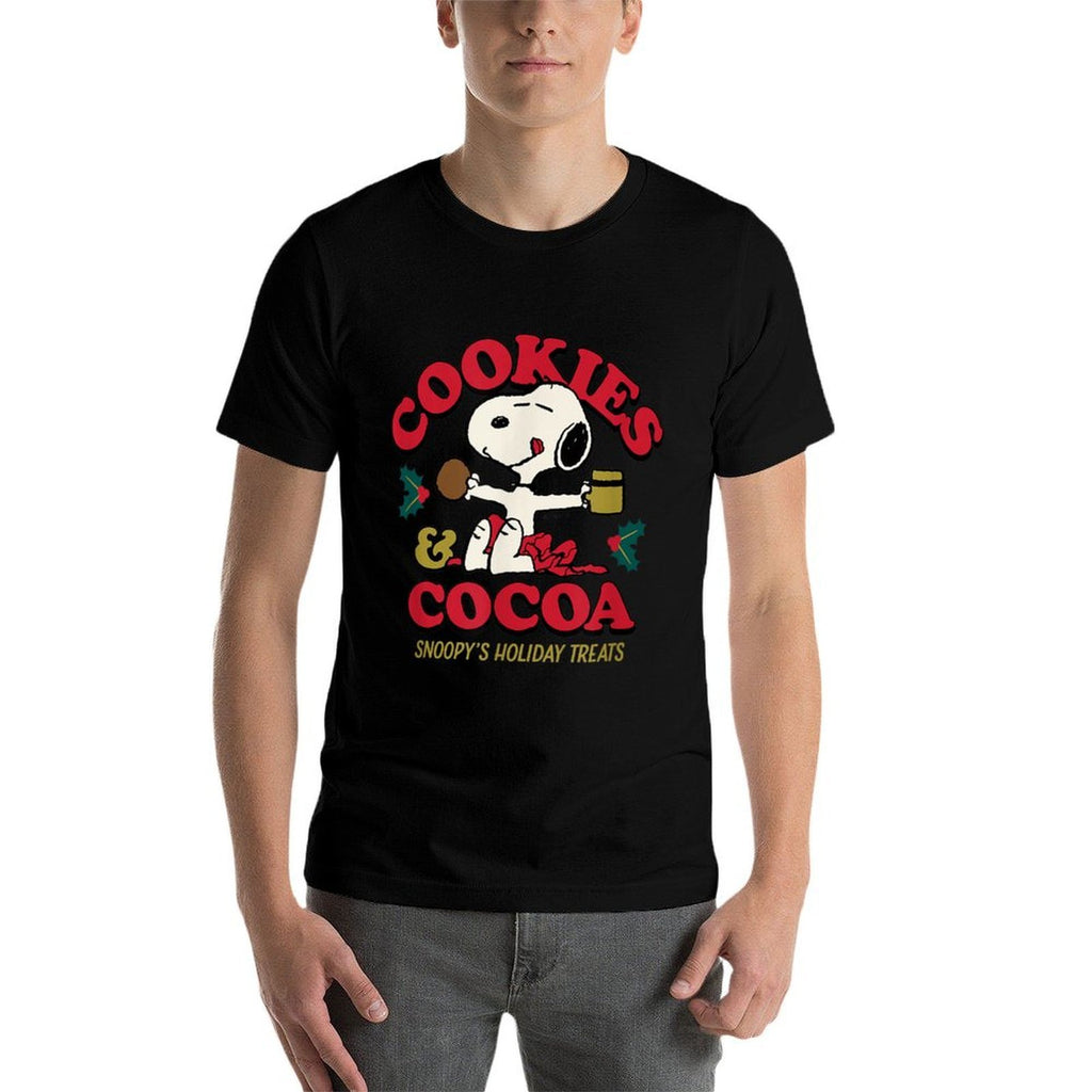 Peanuts - Christmas - Cookies  Cocoa Comfortable T-Shirt