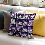 Kokichi Manga Collection (Colored) Soft Fade-Resistant Throw Pillow