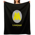 Liverpool Station Plush Throw Blanket