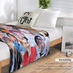 RM BTS Collage Anti-pilling Throw Blanket