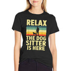 Best Dog Sitter Design For Men Women Pet Sitter Dog Sitter  Classic T-Shirt