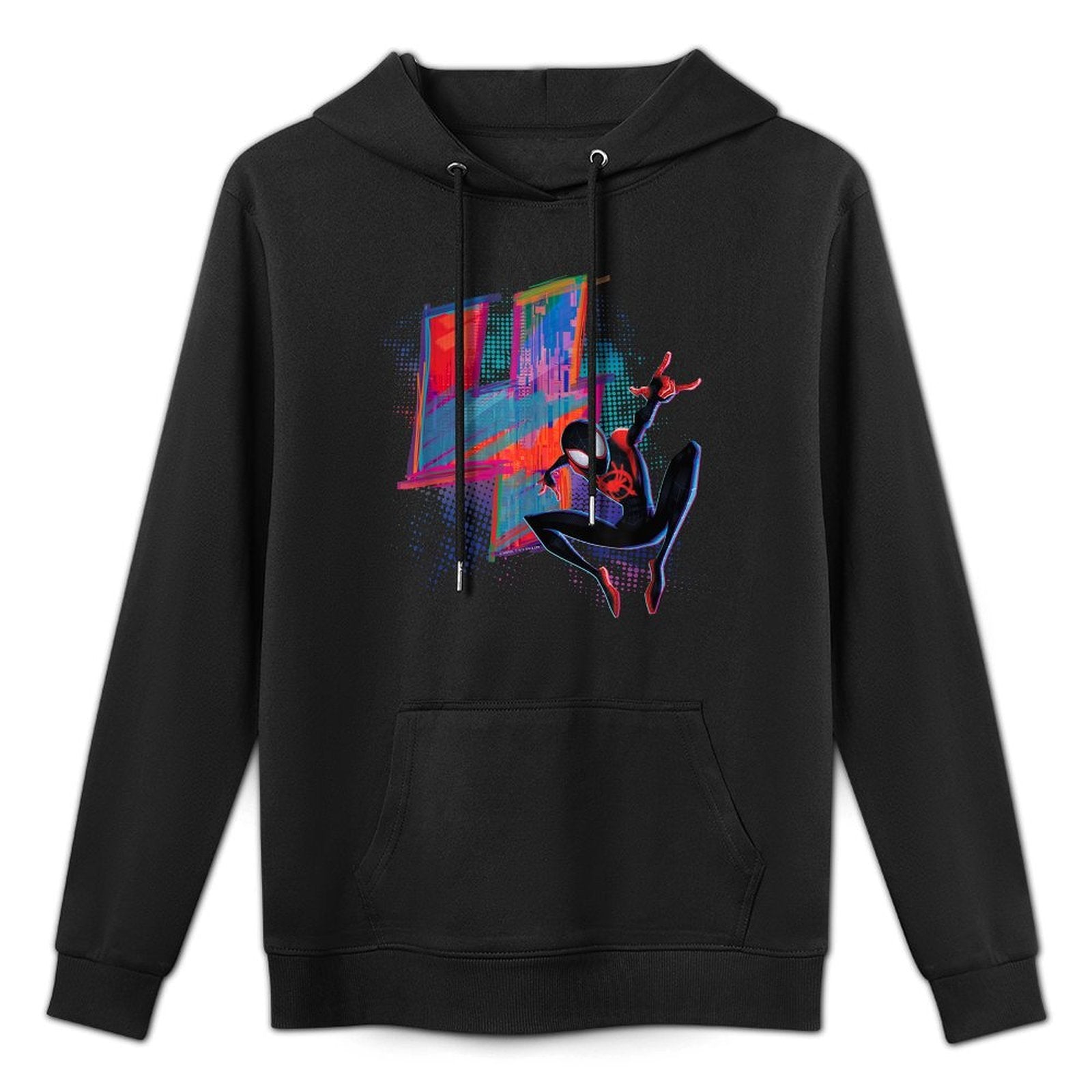 Marvel Spider-Man Miles Morales 4th Birthday Graphic Unisex Design Hoodie