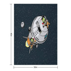 Jebbin' Plush Throw Blanket