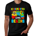 Master Builder Blocks Gaming Kindergarten Level Begins  Fade-proof Color T-Shirt