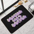 Popstar Not A Doctor Aesthetic  Fade-Resistant Bath Mat