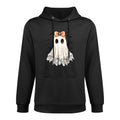 Coquette Lace Ghost Boo In Boojee Halloween Spooky Season Relaxed Fit Hoodie