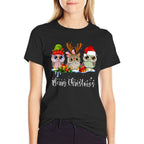 Cute Owl Christmas  High-quality Stitching T-Shirt