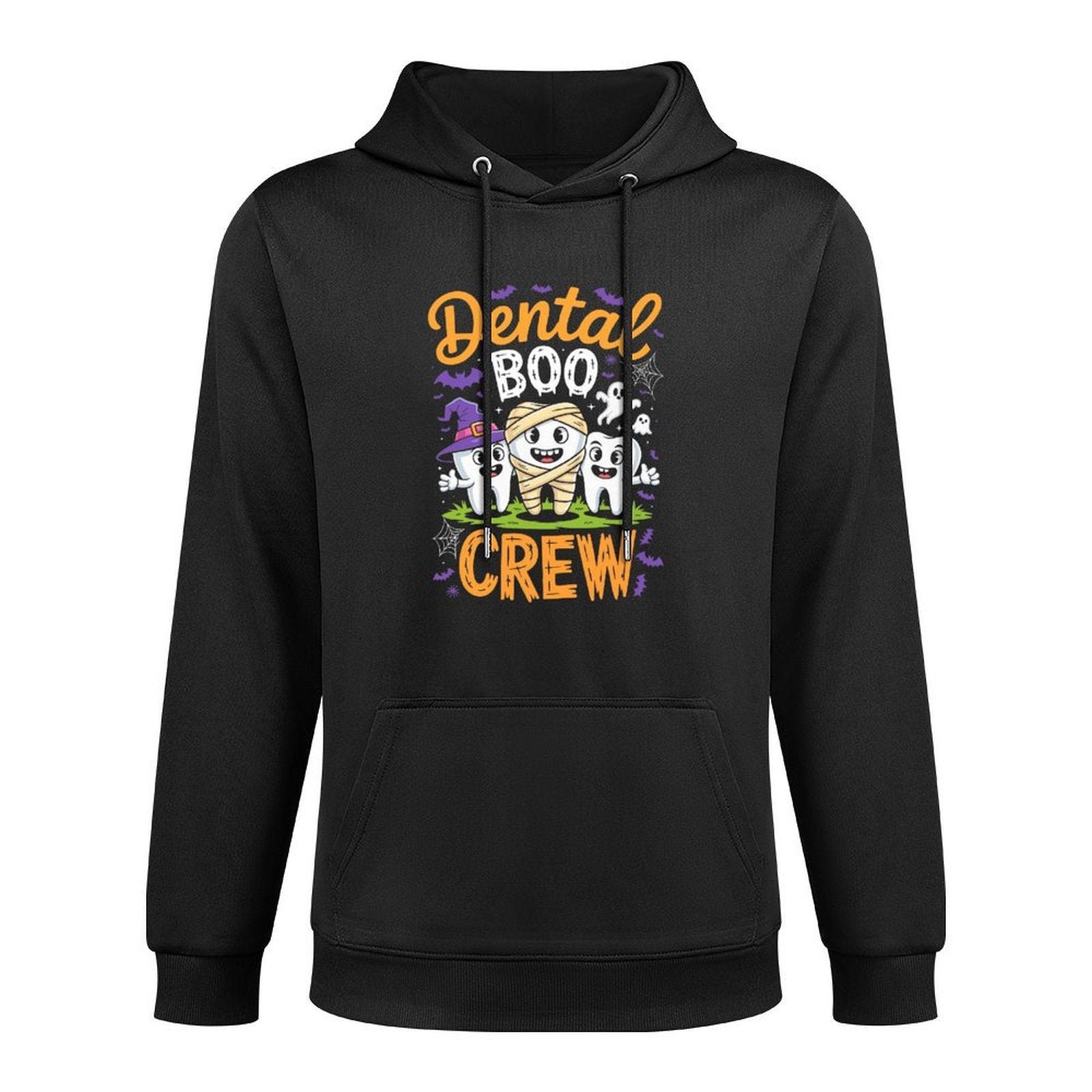 Dental Boo Crew Funny Men Women Kids Halloween Costume Easy Care Hoodie