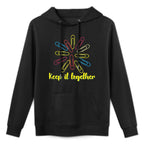 Keep It Together, Funny Paperclip National Day Shape Retention Hoodie