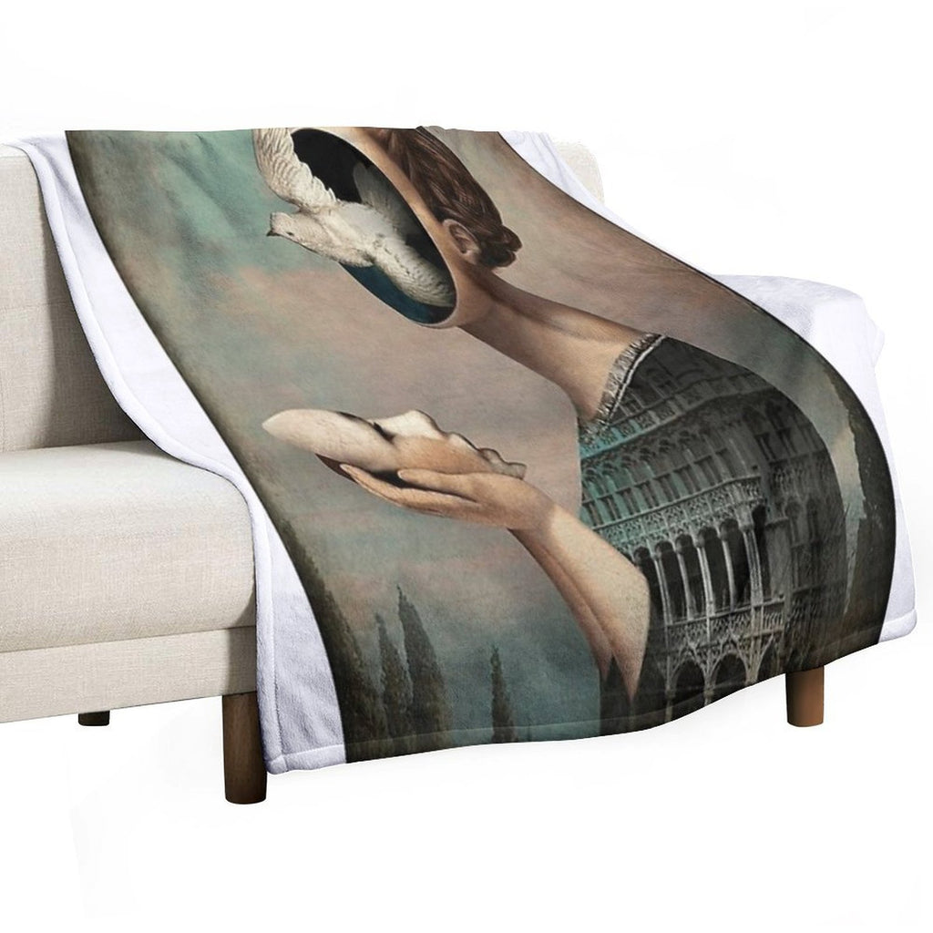 Salvador Dali Comfort Throw Blanket