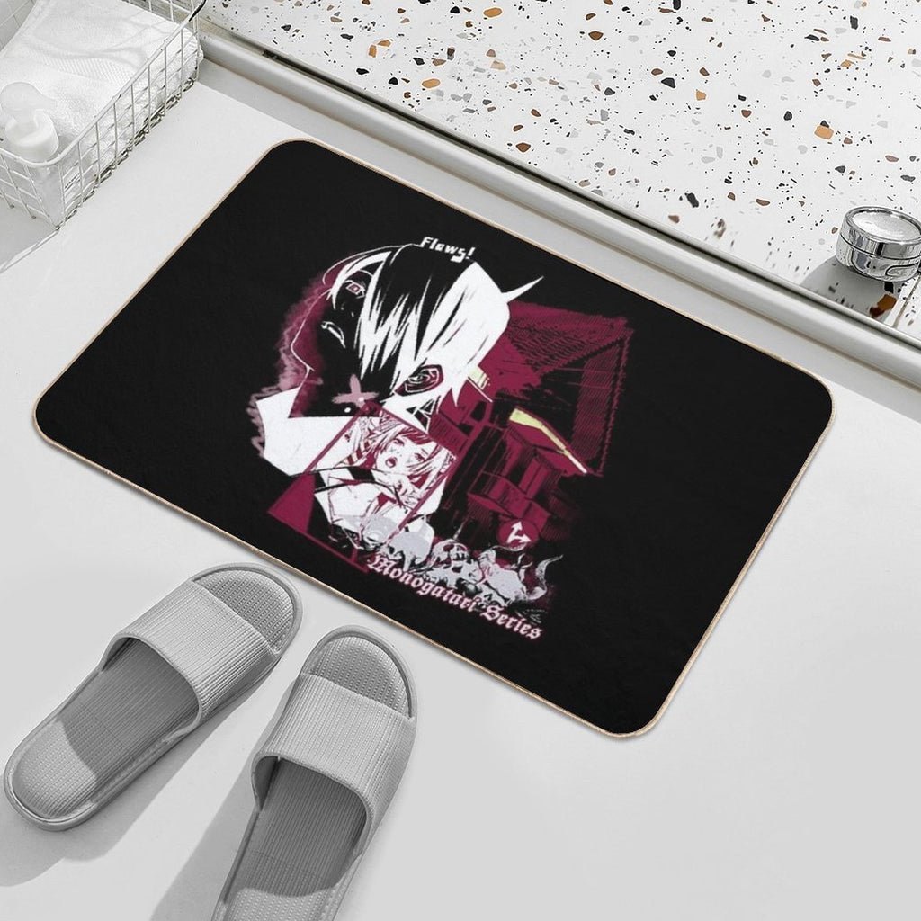 Monogatari Series ''ROUTE X'' V1  Absorbent Bath Mat