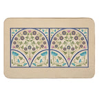Art Nouveau Morning Glory Garden  Non-Slip Bath Mat