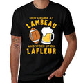 Womens Funny Got Drunk at Lambeau And Woke Up On Lafleur Fans  Rolled Sleeves T-Shirt