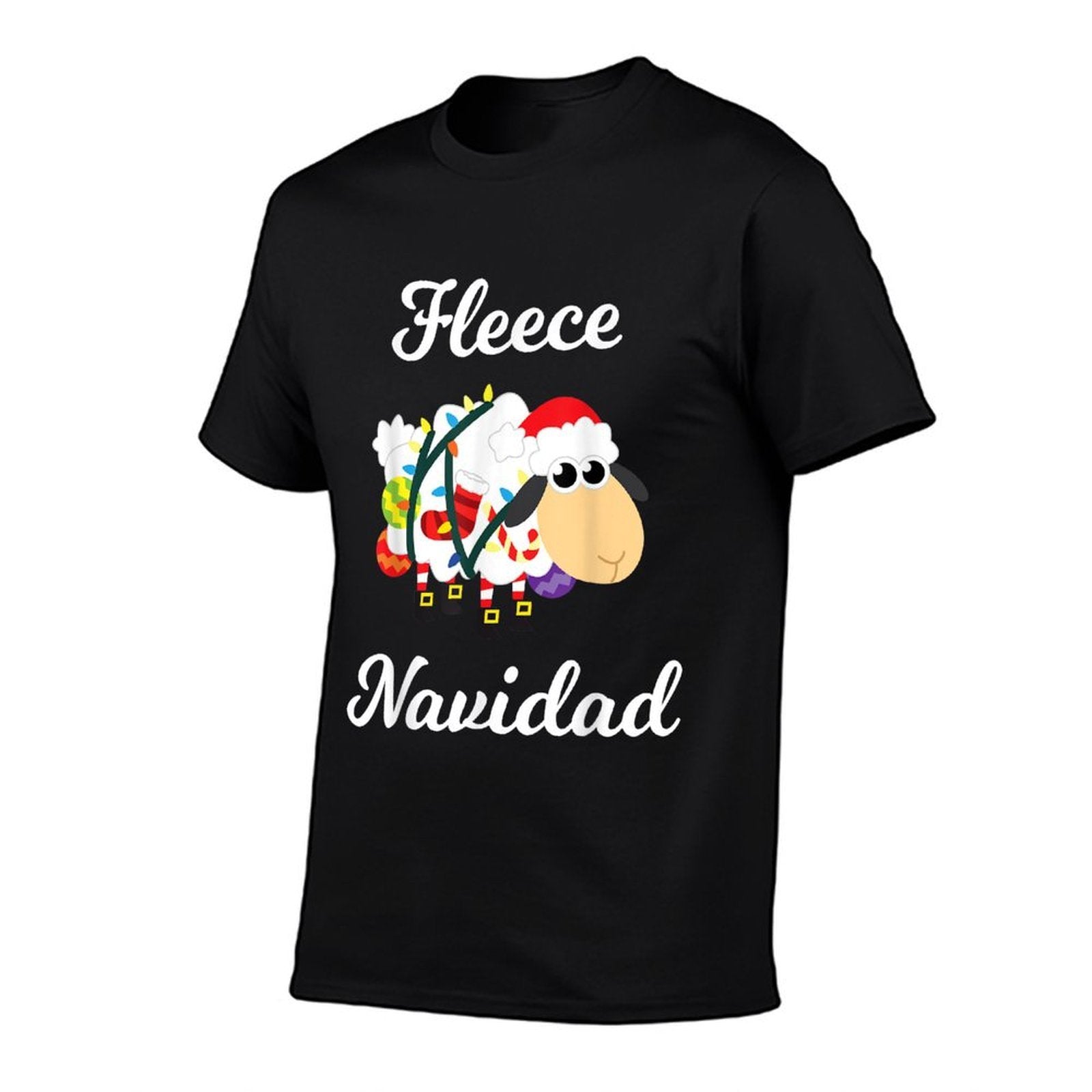 Fleece Navidad Funny Feliz Mexican Christmas Gift Comfortable T-Shirt