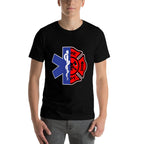 EMT Firefighter Firefighter Two Sided EMS Gift  Versatile T-Shirt