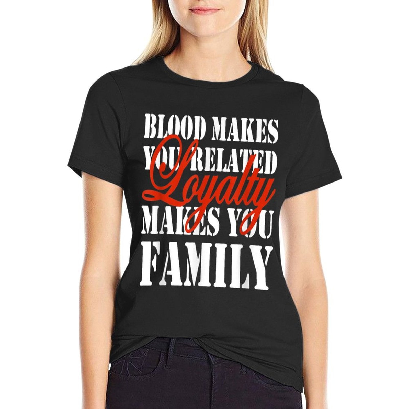 Loyalty Day - Loyalty Makes You Family  Easy-care T-Shirt