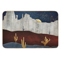 Moonlit Desert  Repositionable Bath Mat