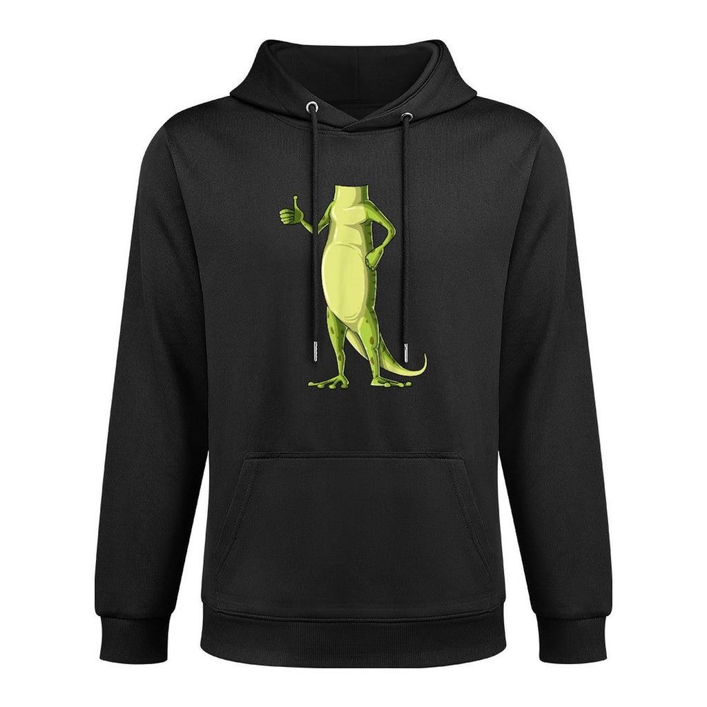 Easy Gecko Costume Gecko Body Headless Gecko Costume Casual Wear Hoodie