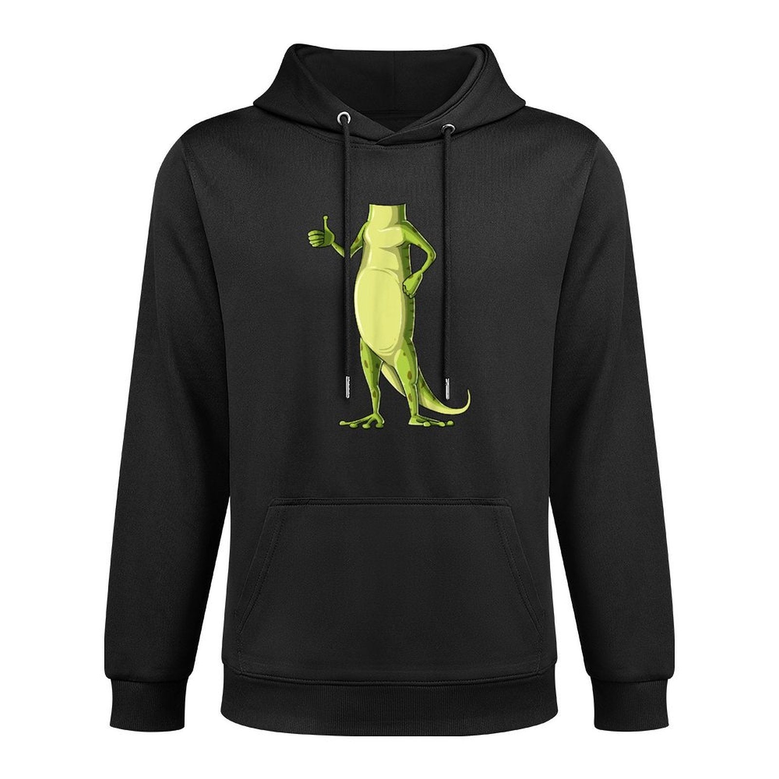 Easy Gecko Costume Gecko Body Headless Gecko Costume Casual Wear Hoodie