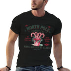 Old Fashioned North Pole Elf Christmas Candy Cane Company  Durable T-Shirt