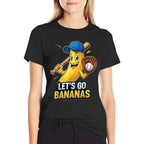 Funny Boys Bananas Gifts Merch Lets Go Bananas  Fade-proof Color T-Shirt