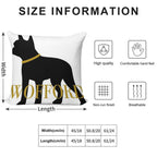 The Wofford Will Soft Skin-Friendly Throw Pillow