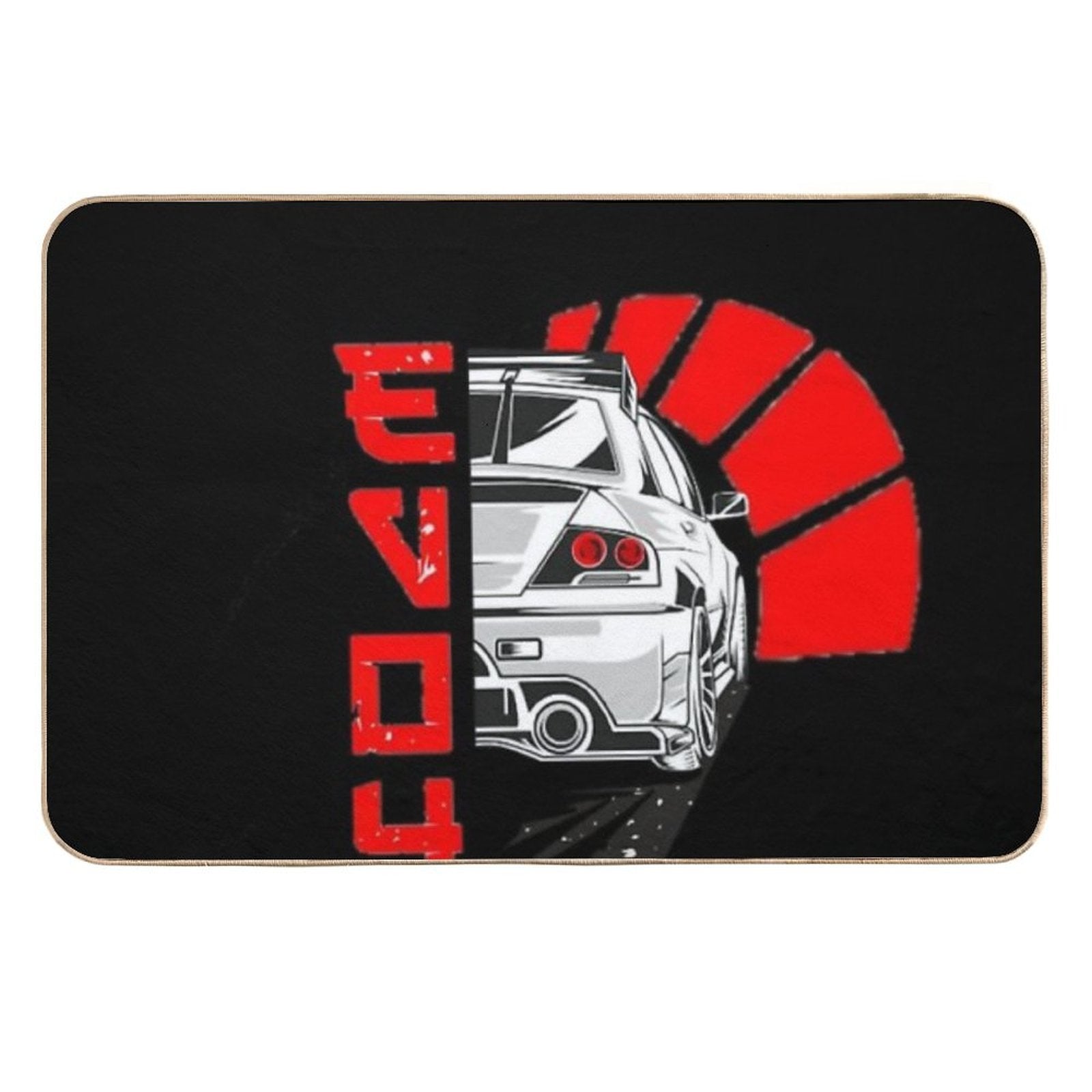 Lancer Evolution  Odorless Bath Mat