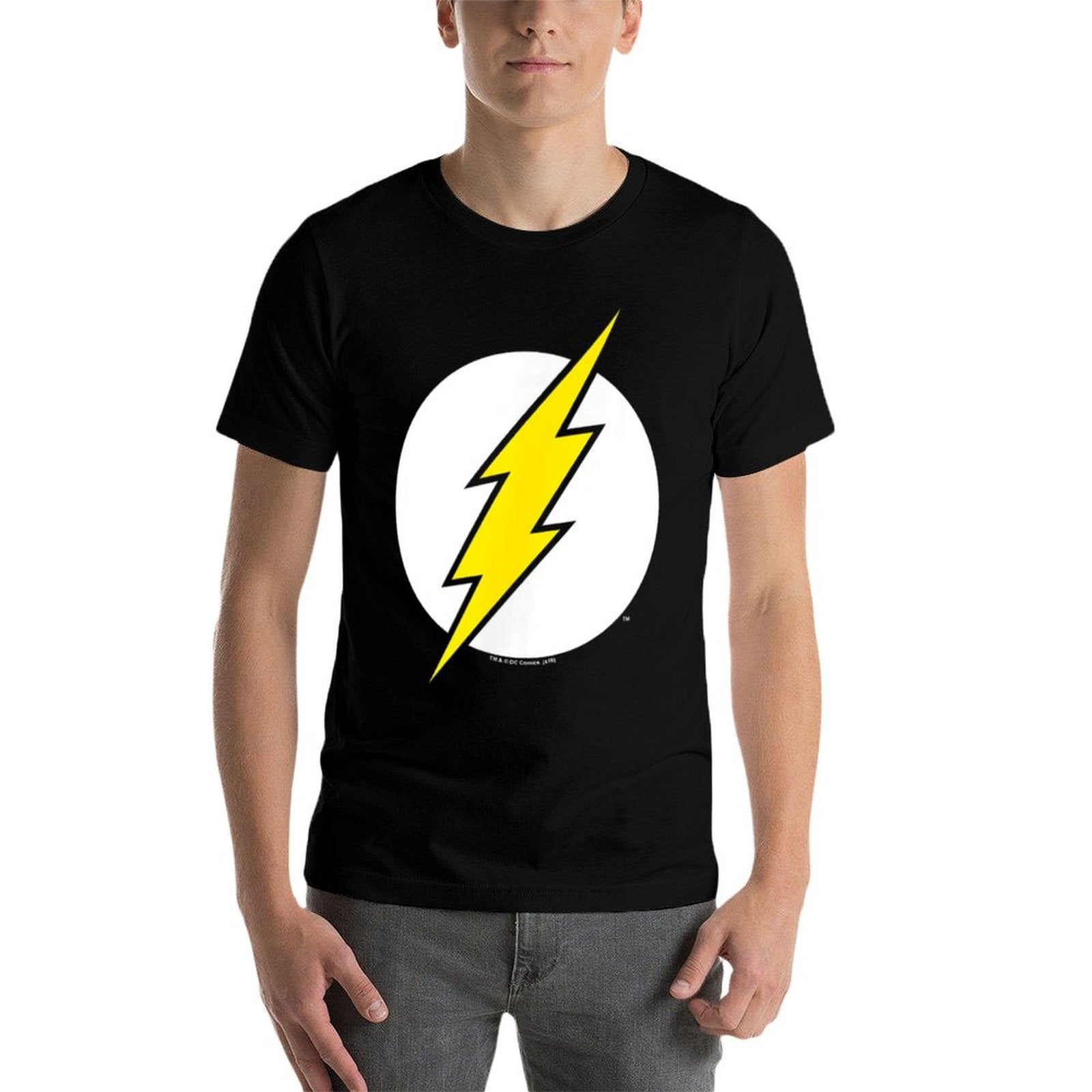 The Flash Logo T  High-quality Stitching T-Shirt