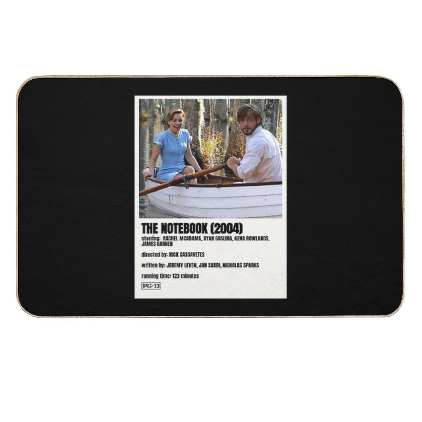 The Notebook Movie  Fade-Resistant Bath Mat