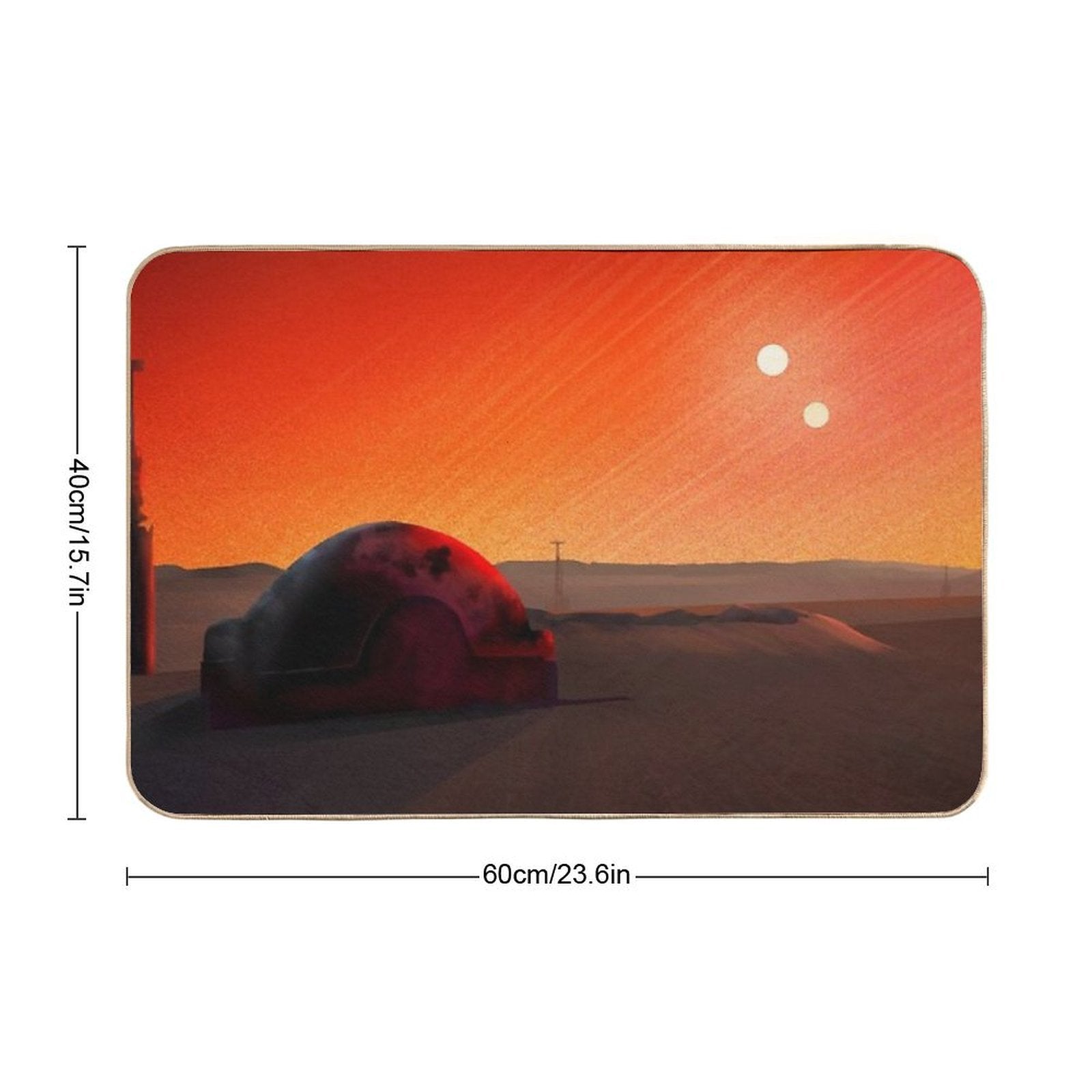 Tatooine  Multi-Purpose Bath Mat
