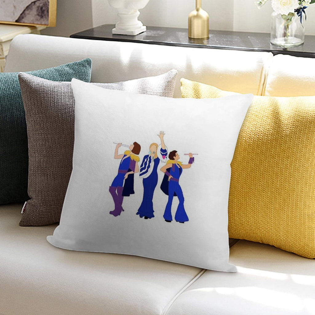 Donna And The Dynamos - Mamma Mia Soft Washable Throw Pillow