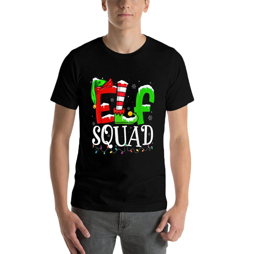 Elf Family Christmass Matching Pajamas Xmas Elf Squad  Classic T-Shirt
