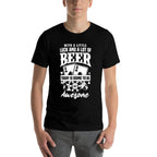Funny Slot Machine Beer Casino Las Vegas Gambling Gambler Comfortable T-Shirt