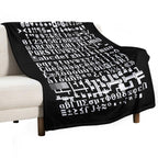 Dwarf Fortress Tile Set FnordSet Multi-functional Throw Blanket