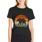 Bear Gifts For Women Men Polar Bear Wildlife Print Graphic  Breathable T-Shirt