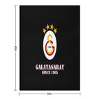 GALATASARAY SPOR KULUBU Velvety-soft Throw Blanket